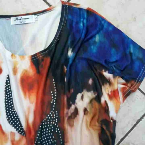 NEW PORTMAN WOMEN'S SHORT SLEEVE TOP - Picture 2 of 4